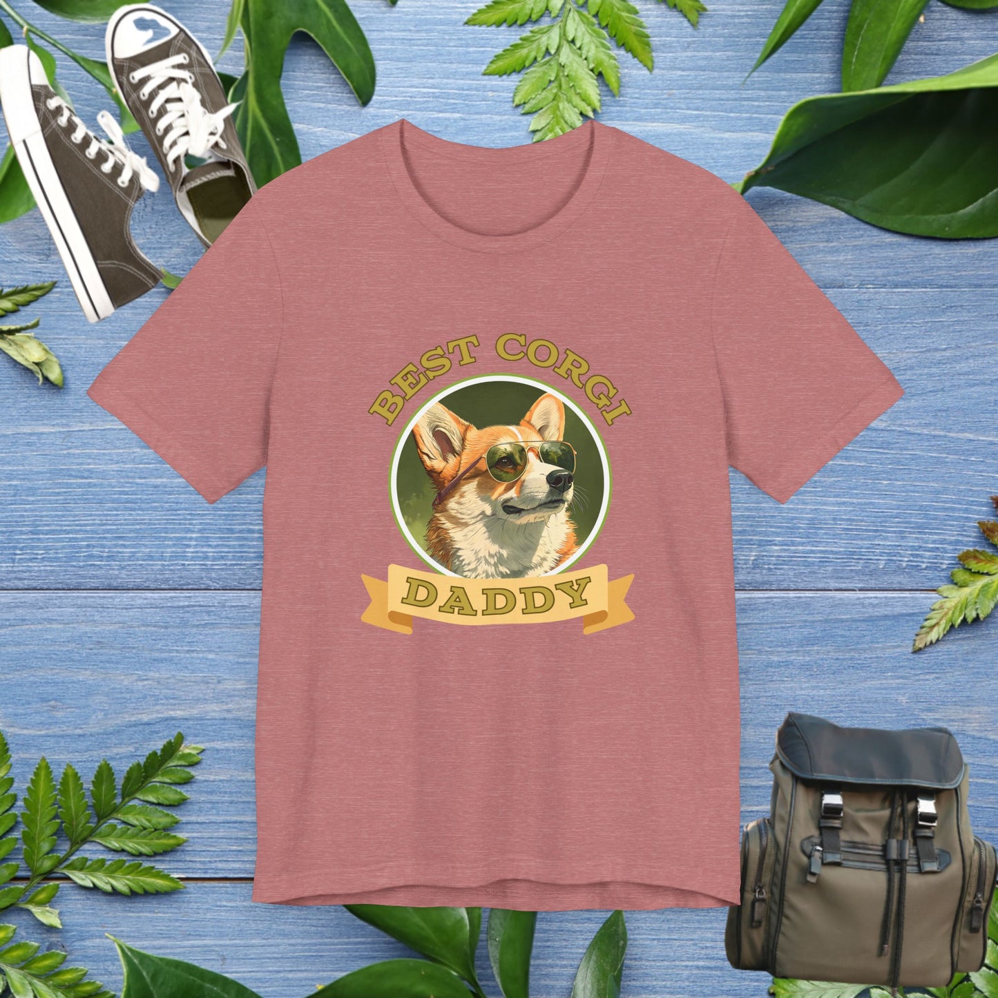 Best Corgi Daddy T-Shirt - furevermama