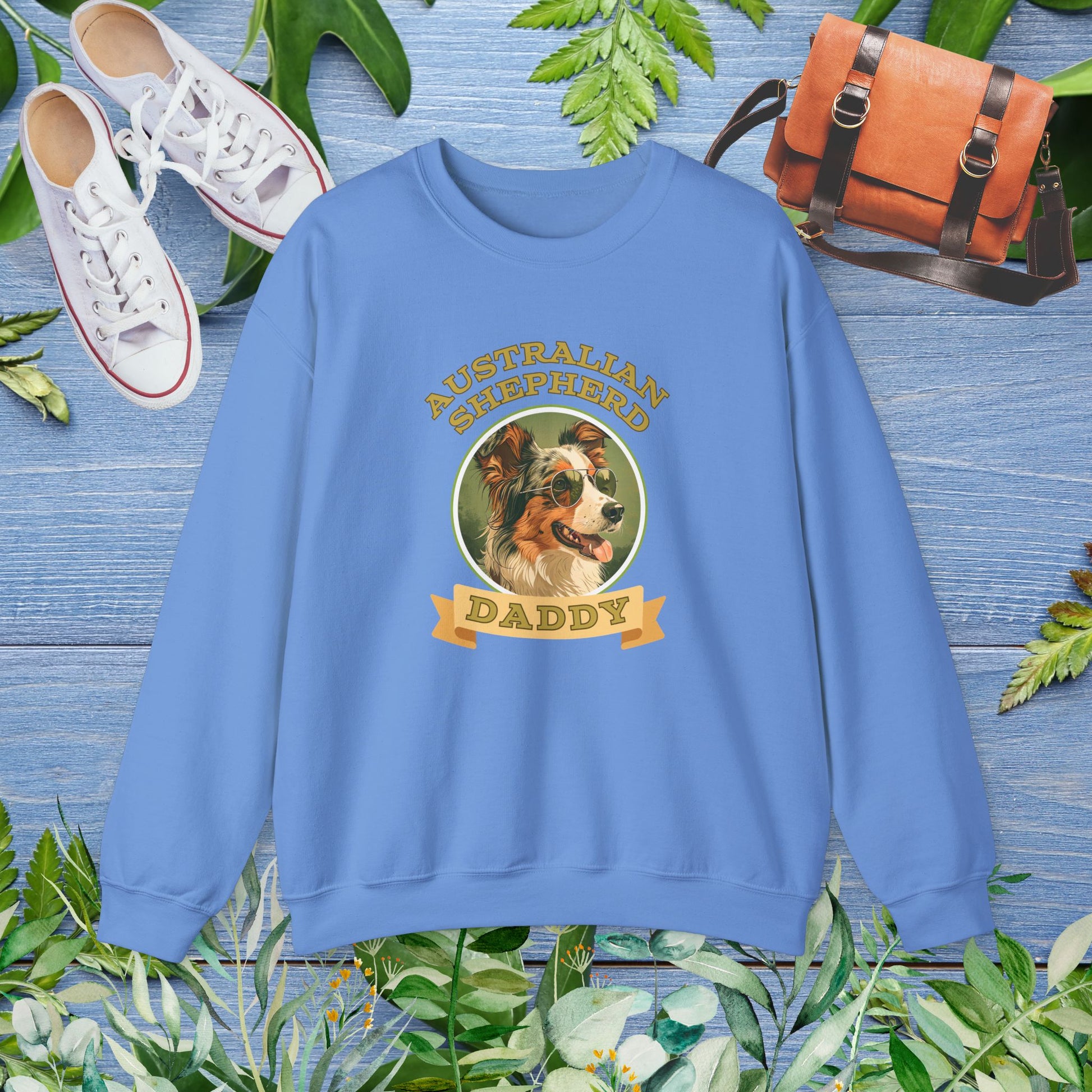 Australian Shepherd Daddy Sweatshirt - furevermama