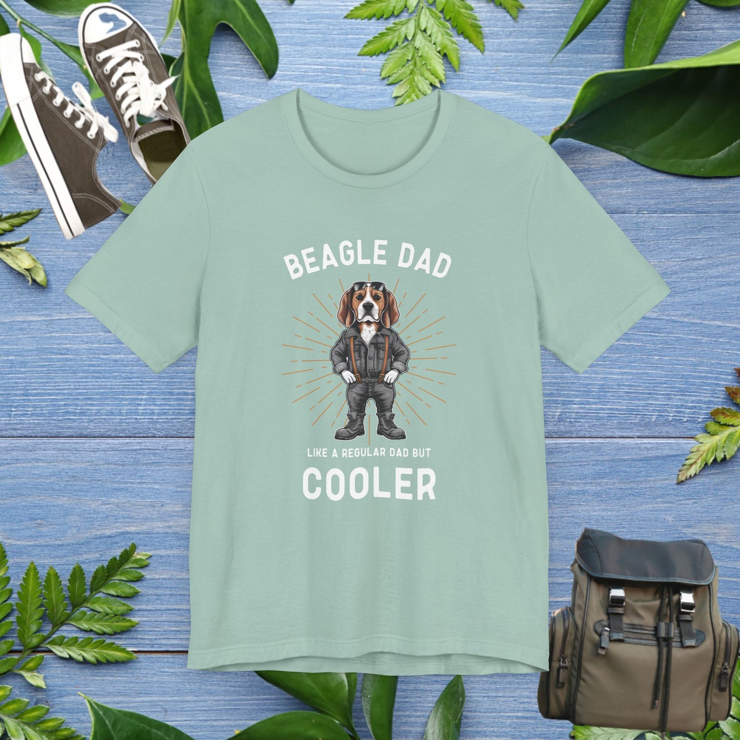 Cooler Beagle Dad T-Shirt - furevermama