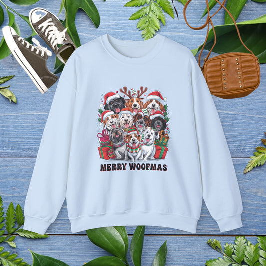 Merry Woofmas Unisex Sweatshirt - furevermama