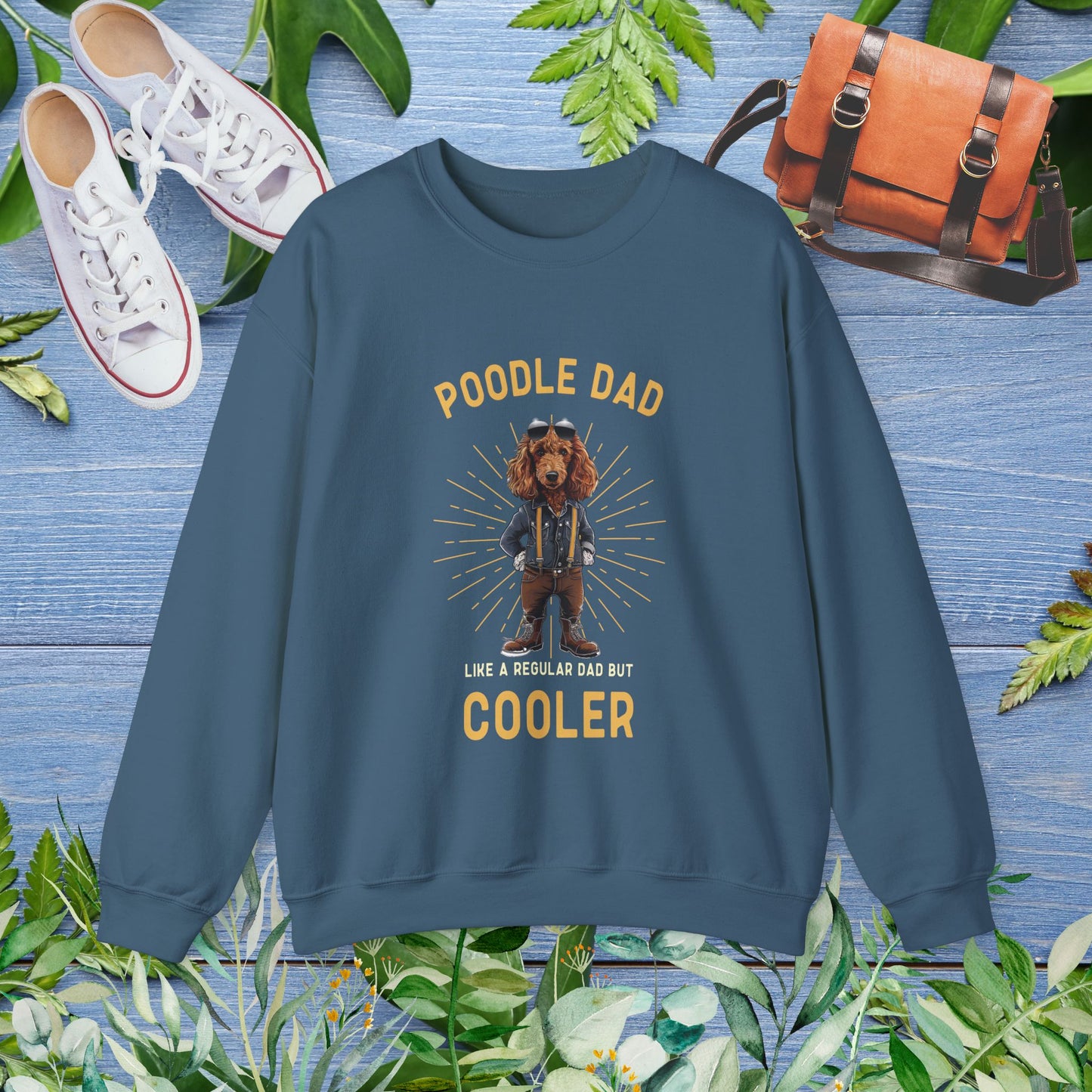 Cooler Poodle Dad Sweatshirt - furevermama