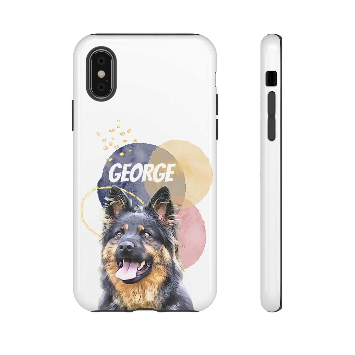 Custom Pet Portrait Phone Case, Watercolor Edition - furevermama