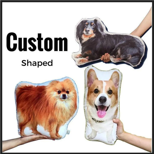 Custom Photo Shaped Pillow with Voice Recording – Personalized Sound Gift - furevermama