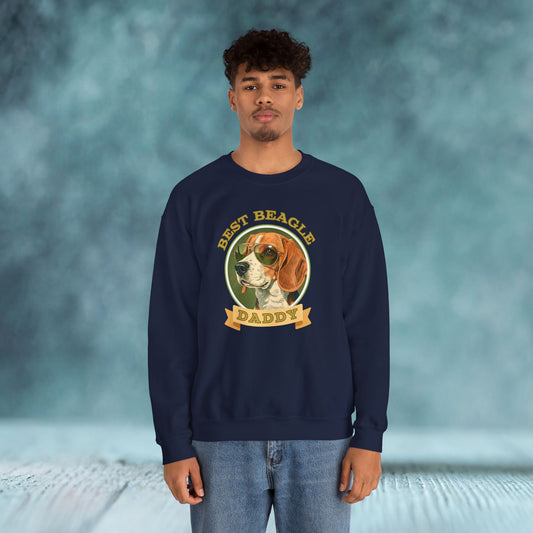 Best Beagle Daddy Sweatshirt - furevermama