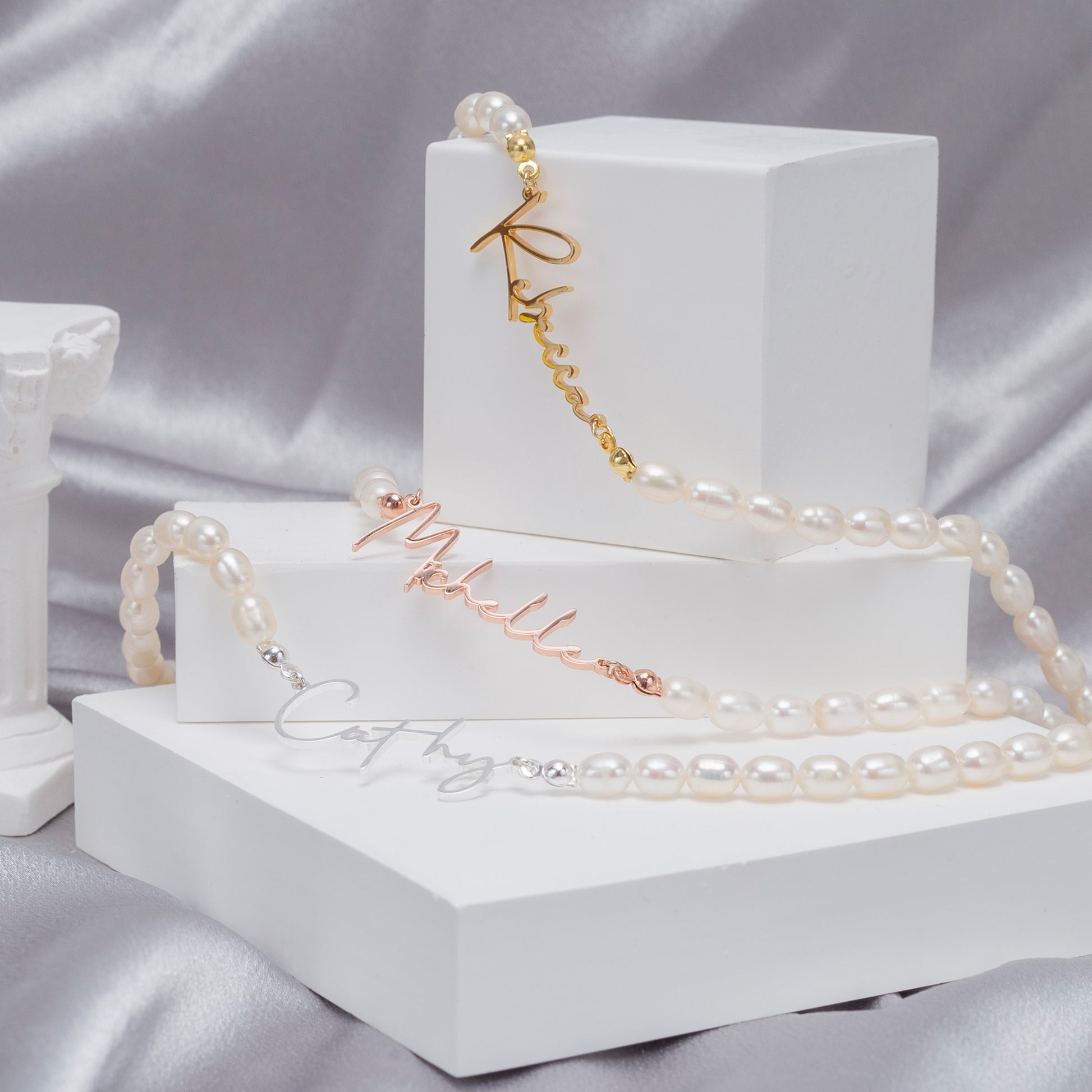 Personalised Freshwater Pearl Necklace - furevermama