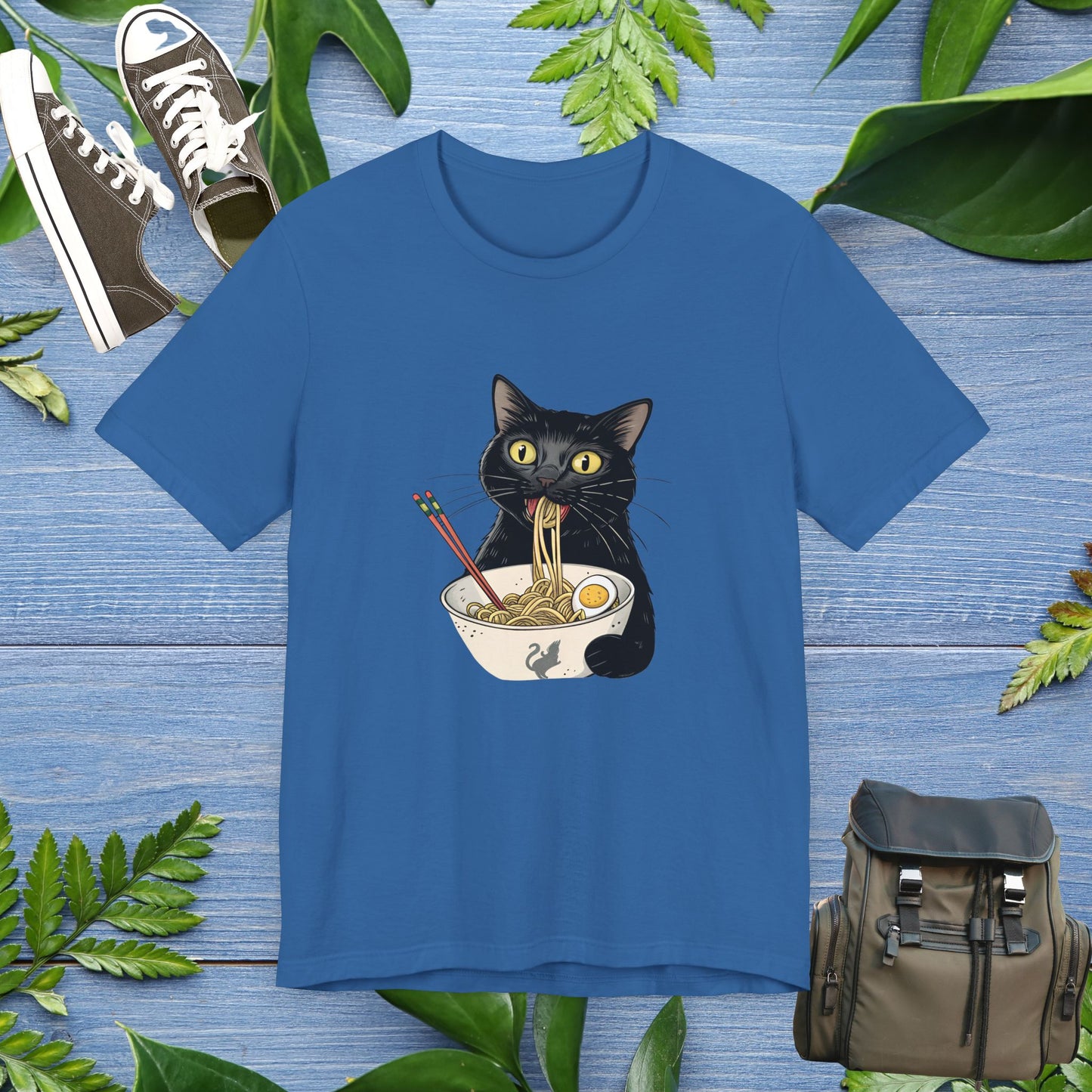 Cat Eating My Ramen T-Shirt - furevermama