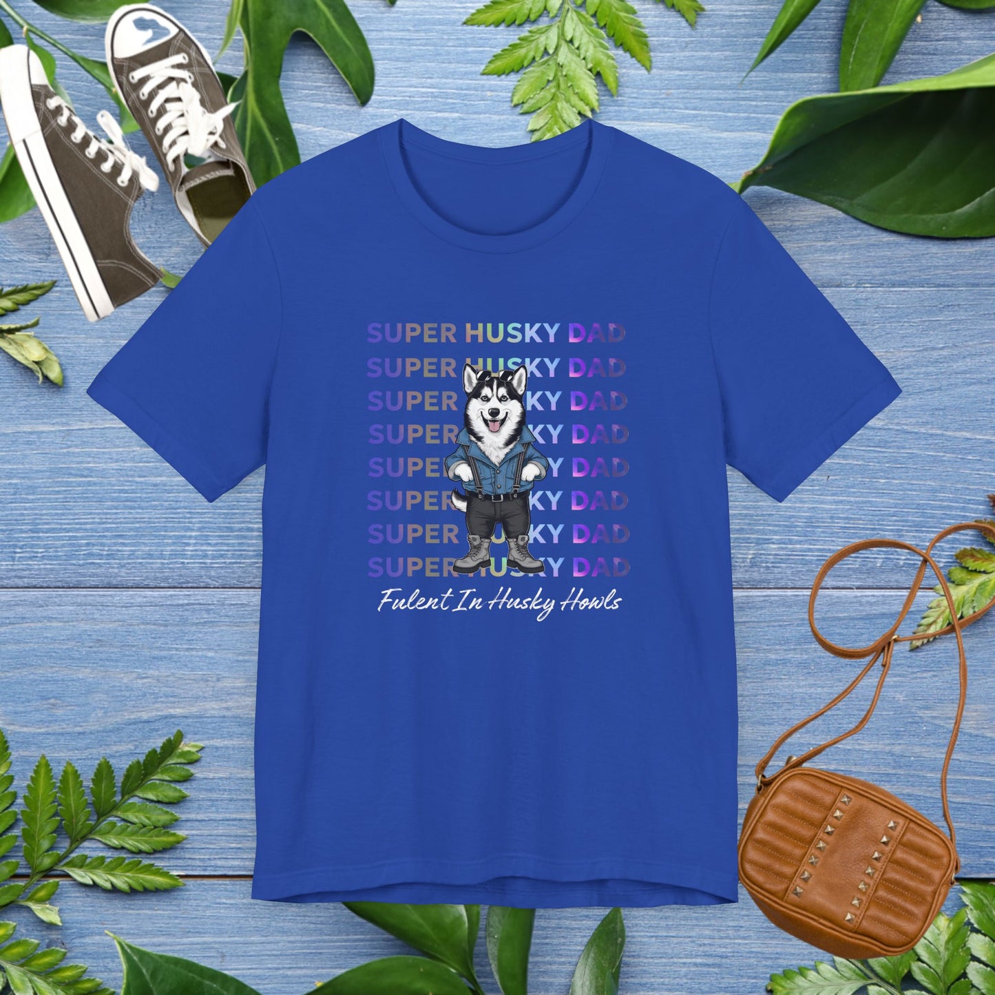 Super Husky Dad T-Shirt - furevermama