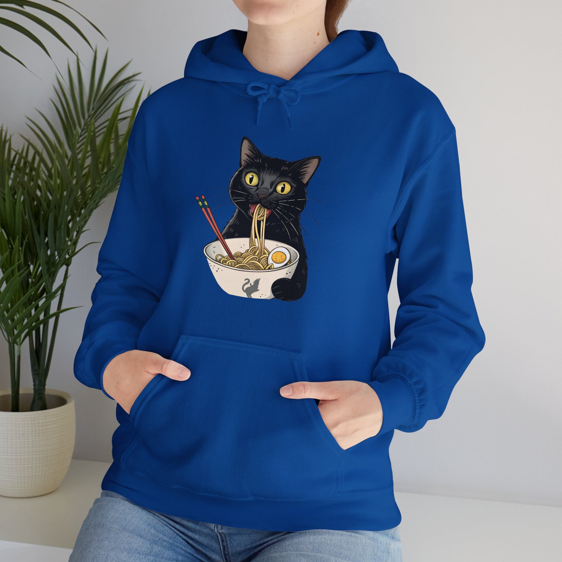 Cat Eating My Ramen Unisex Hoodie - furevermama