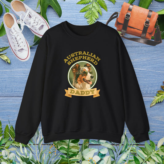 Australian Shepherd Daddy Sweatshirt - furevermama