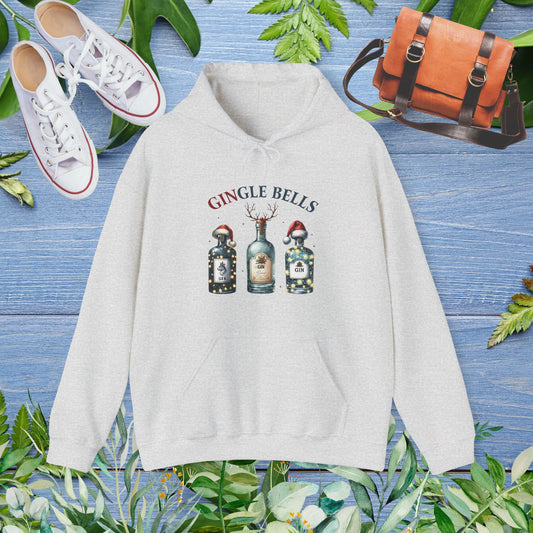 Gingle Bells Unisex Christmas Hoodie - furevermama