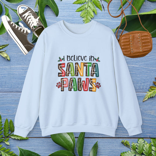 I Believe In Santa Paws Unisex Sweatshirt - furevermama