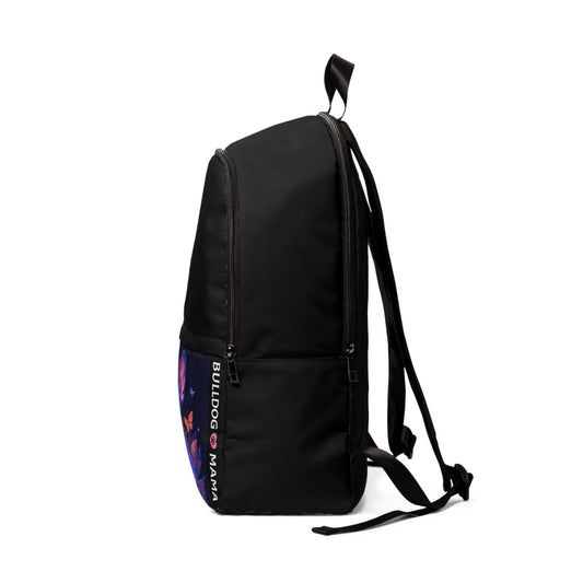 Backpack - Bulldog Loves MaMa Design - furevermama