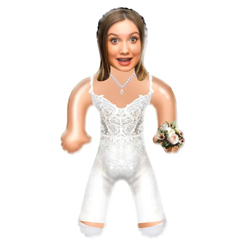Personalized Bride Blow Up Dolls - Wedding Bachelorette Party Supplies - furevermama