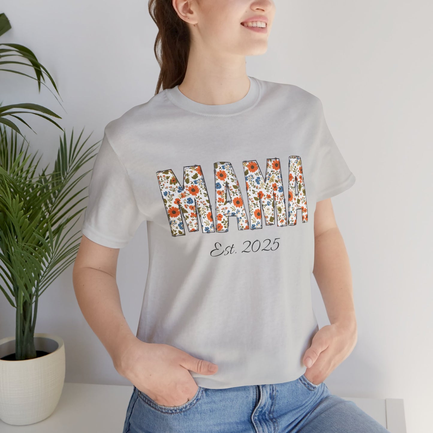 Personalised Mama T-Shirt - Est Year Unisex Tee