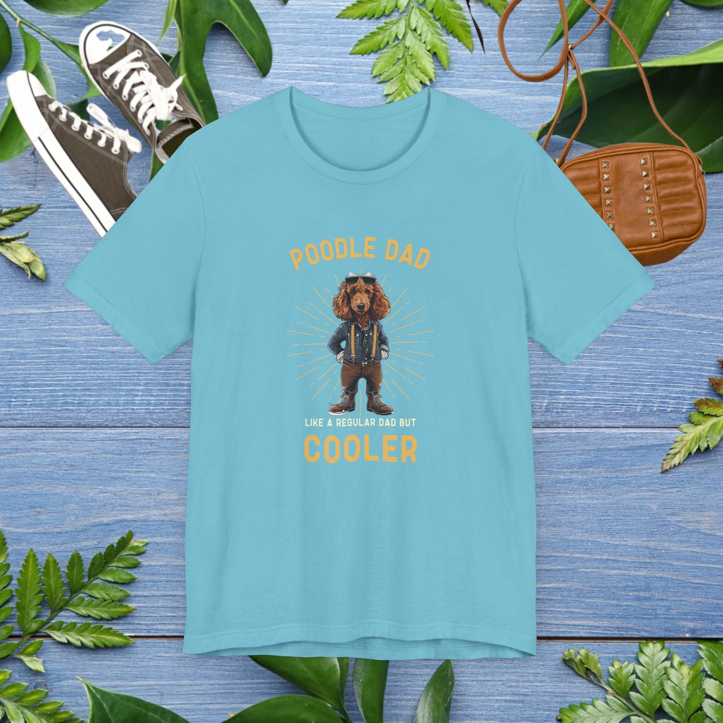 Cooler Poodle Dad Ever Unisex T-Shirt - furevermama