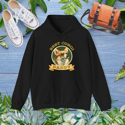 Best Corgi Daddy Hoodie - furevermama