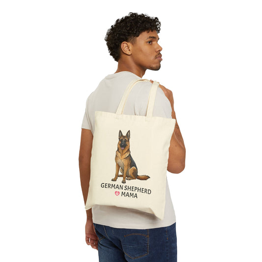 Tote Bag - German Shepherd Loves Mama - furevermama