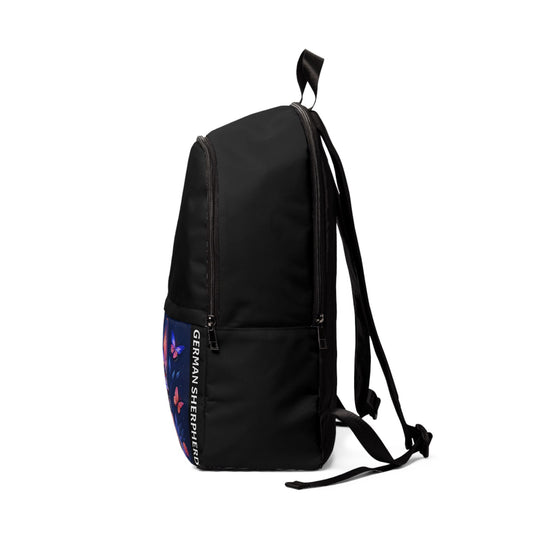 Backpack - German Shepherd Loves MaMa Design - furevermama