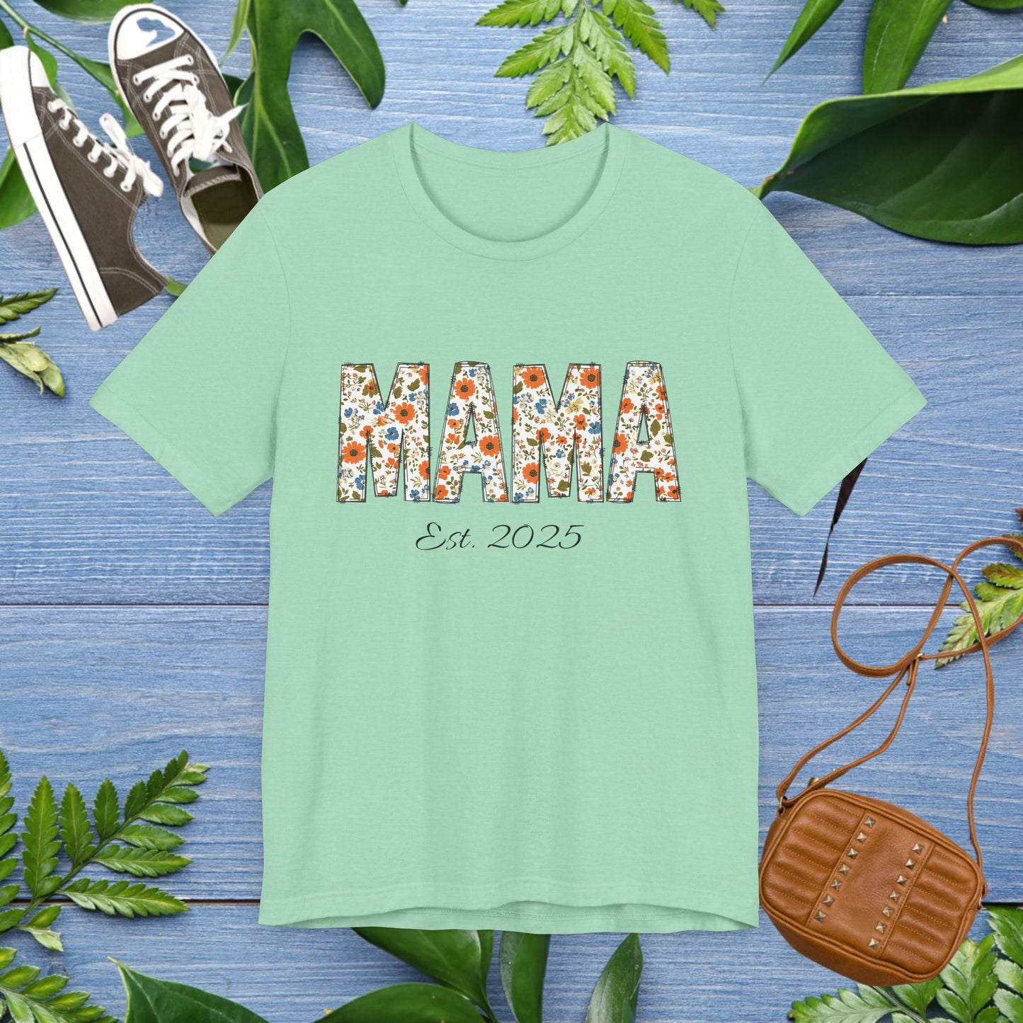 Personalised Mama T-Shirt - Est Year Unisex Tee