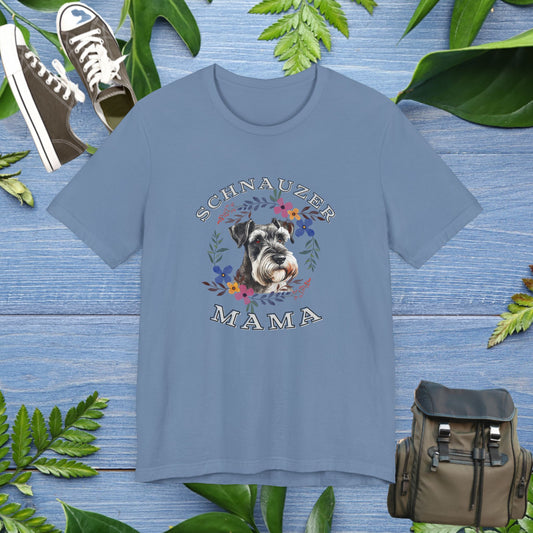 Schnauzer Mama T-Shirt - furevermama