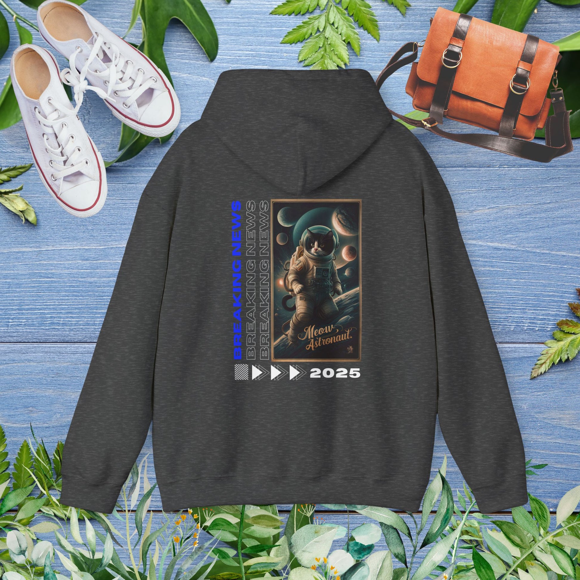Astronaut Breaking News Hoodie - furevermama