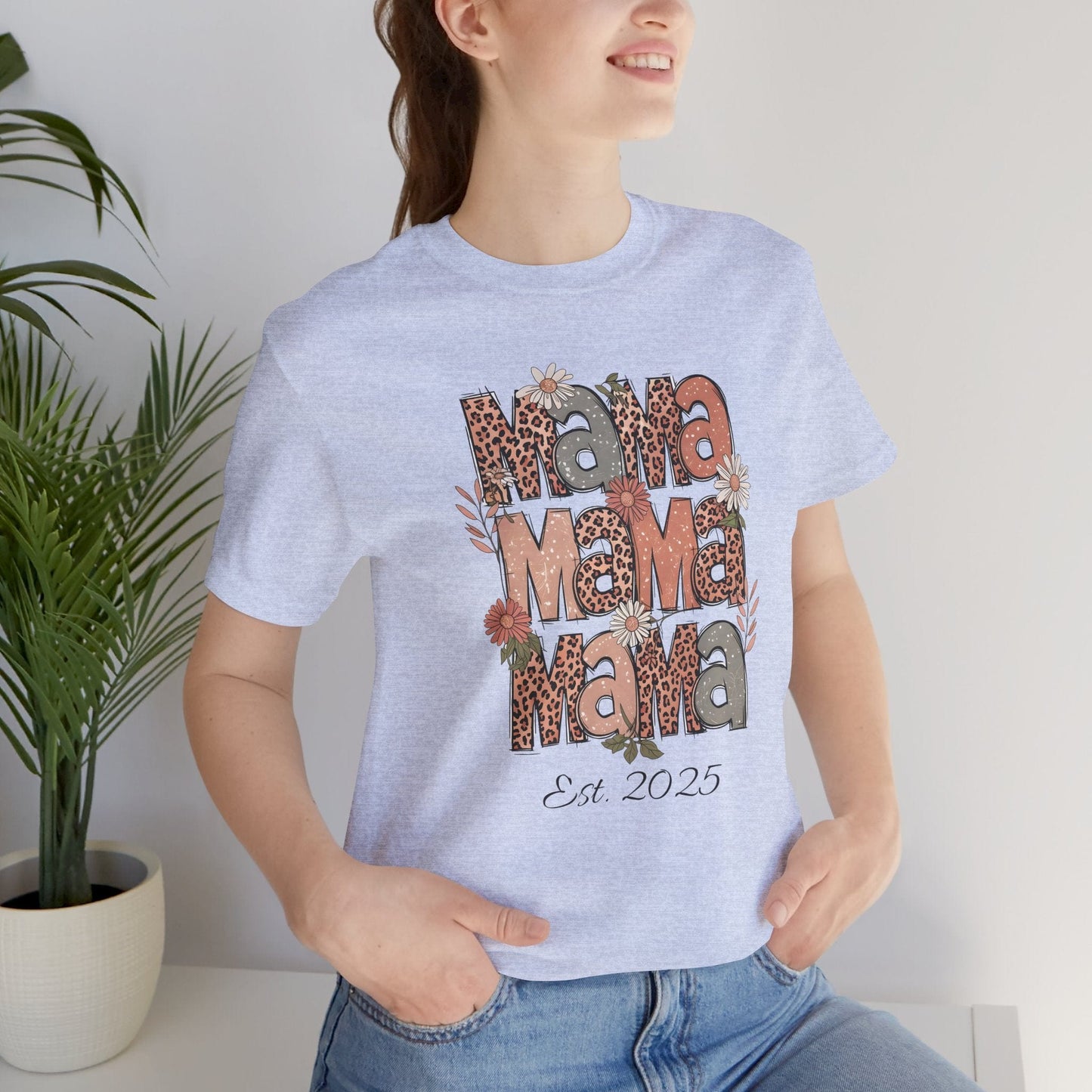 Mama Personalized Est Year T-Shirt