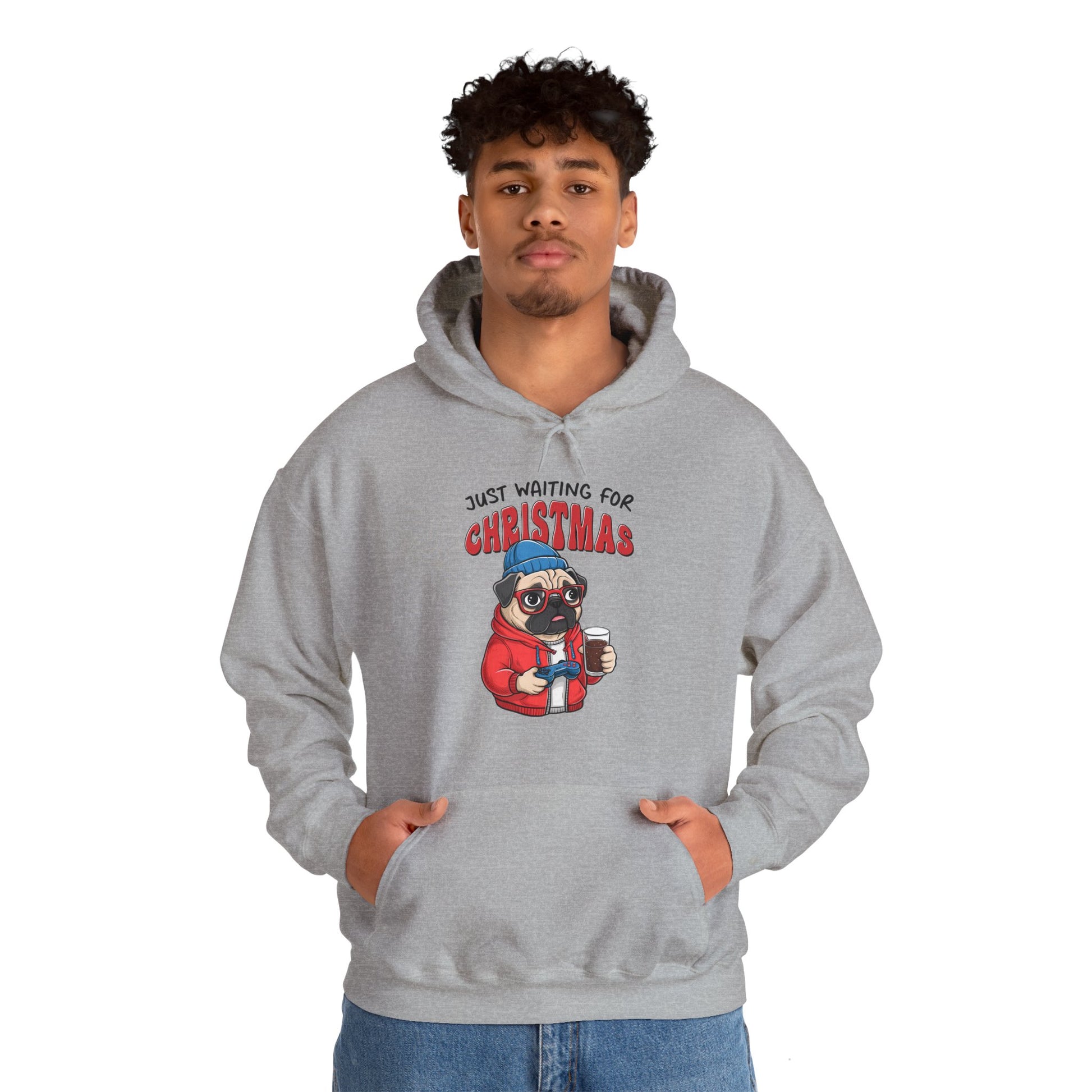 Just Waiting For Christmas Unisex Hoodie - furevermama