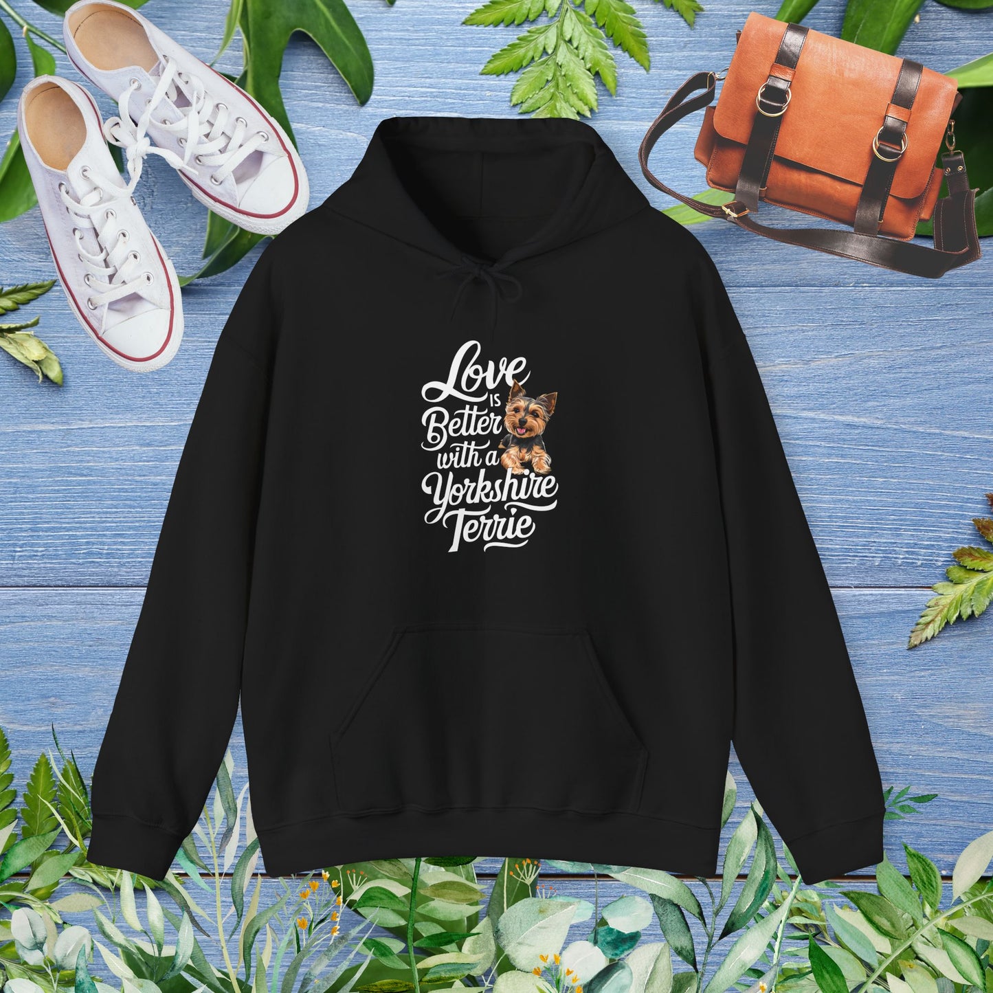 Life Is Better With Terrier Yorkshire Unisex Hoodie - furevermama