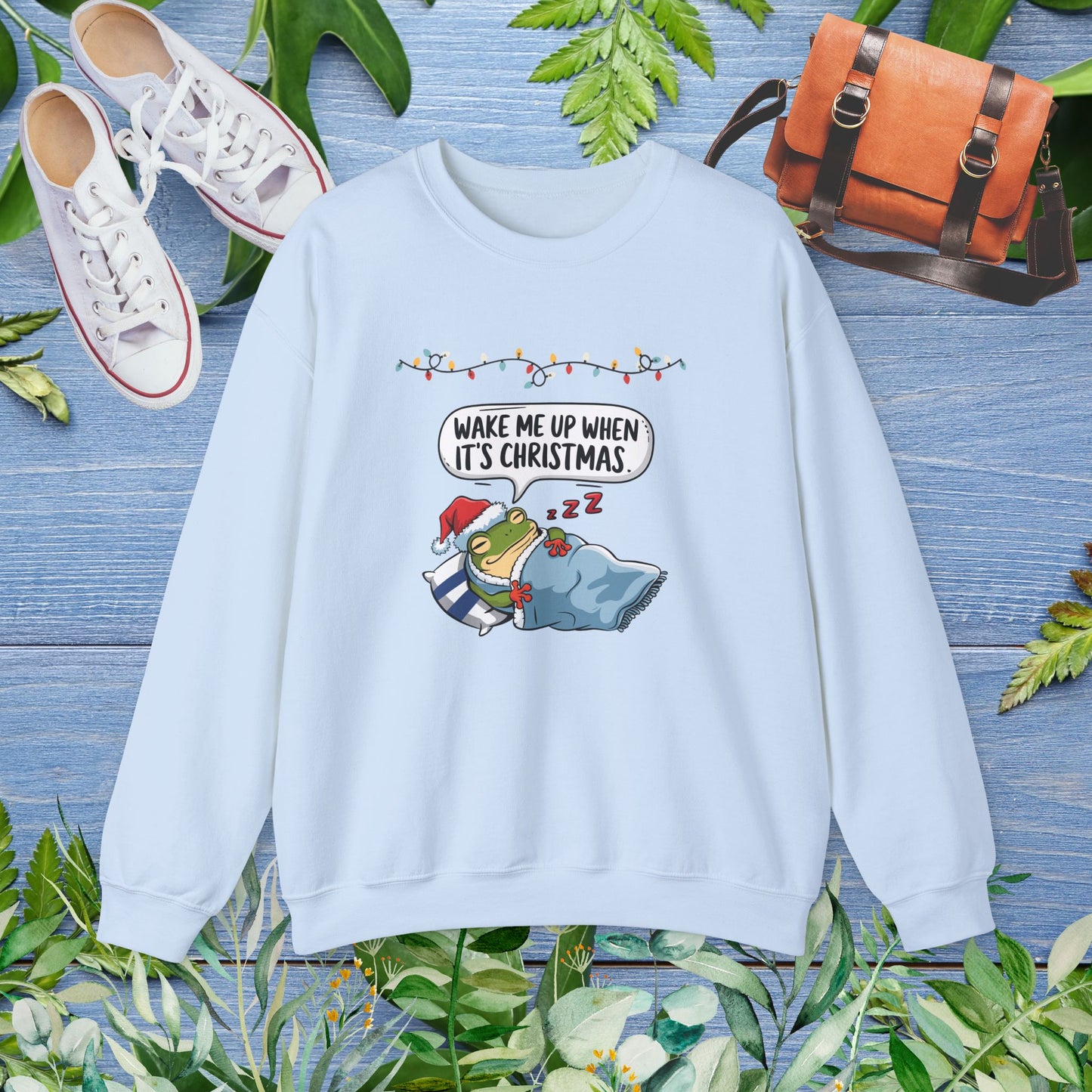 Wake Me Up When It's Christmas Unisex Sweatshirt - furevermama
