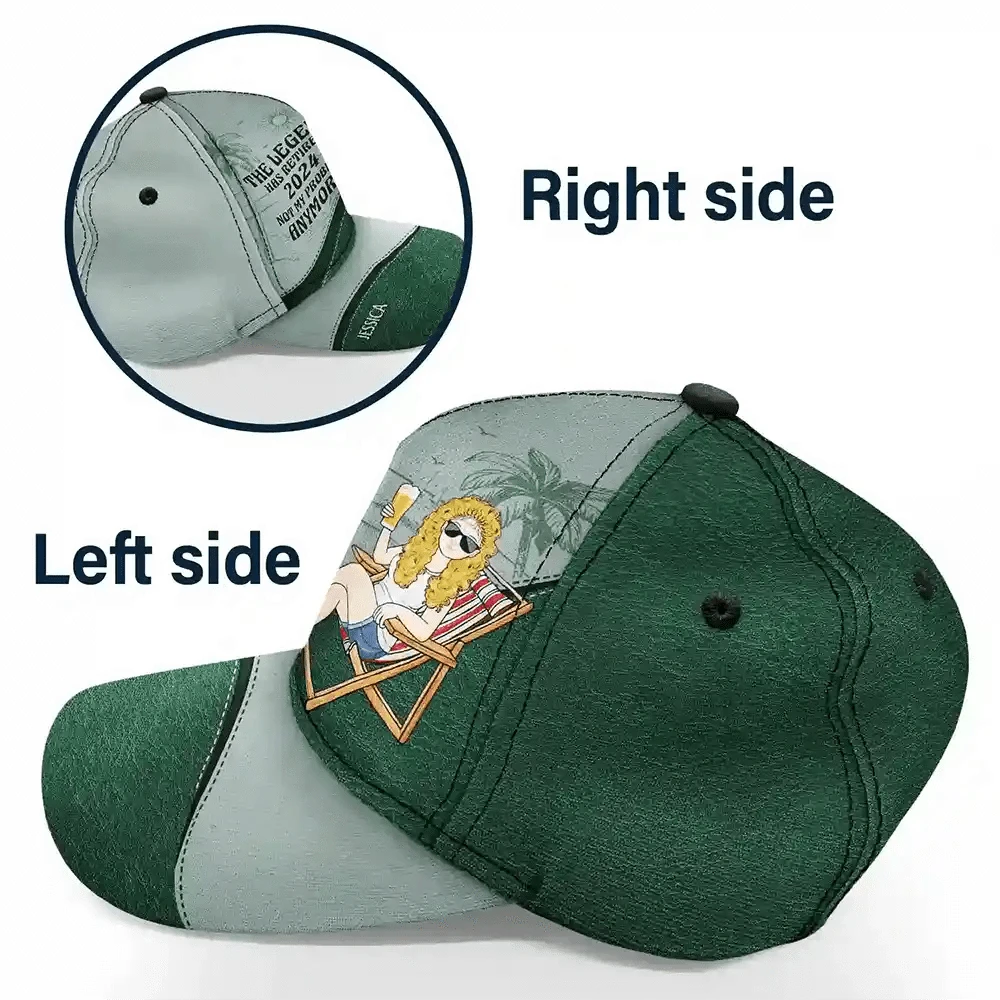 Legend Retired Cap - Personalized 2