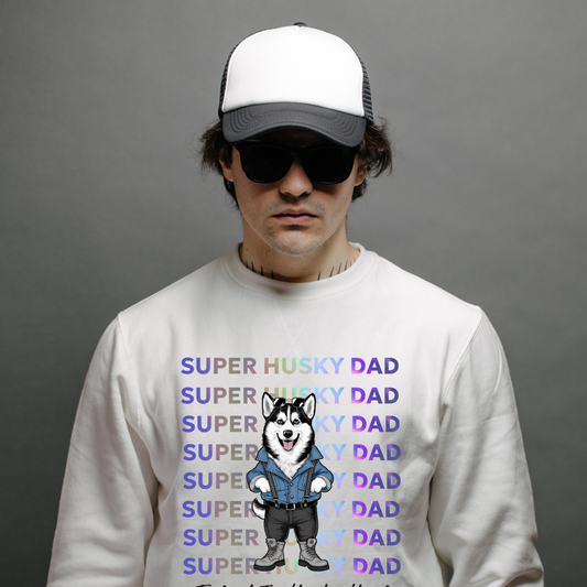 Husky Dad Sweatshirt - furevermama