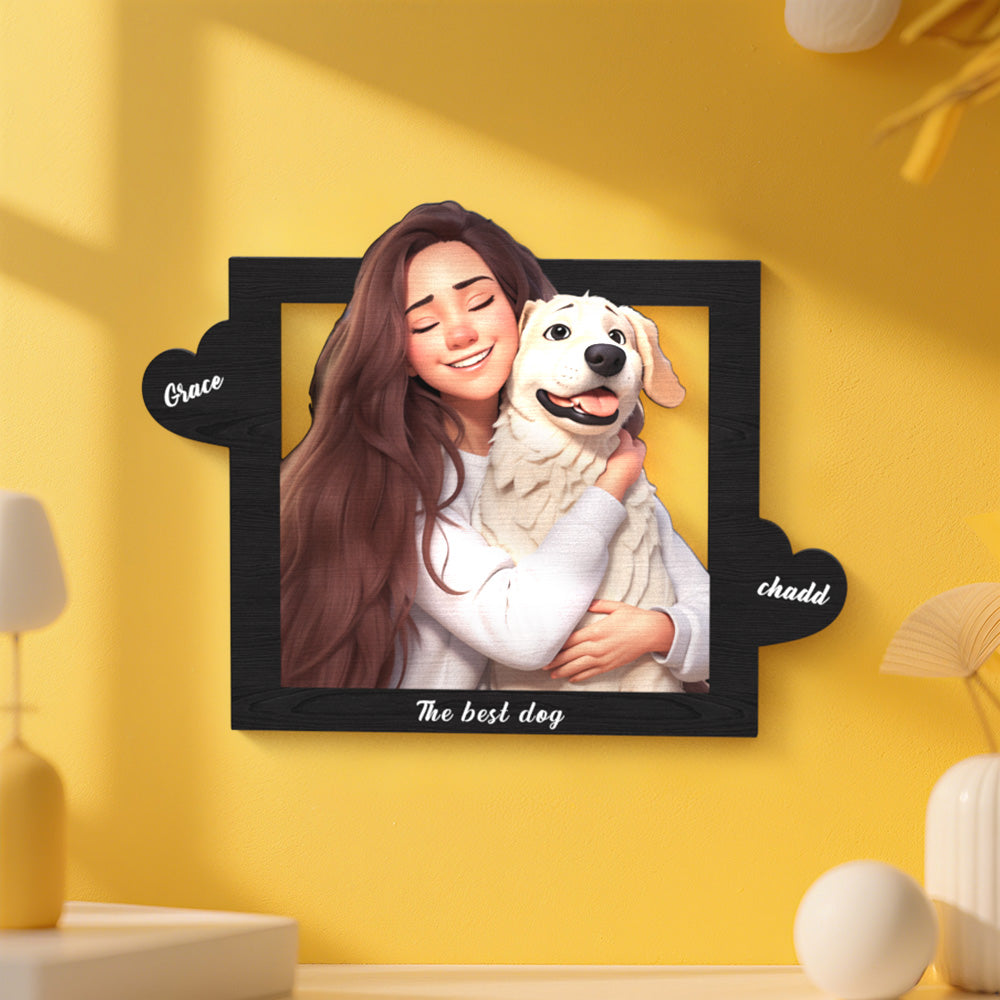 Funny Personalized Cartoon Style Photo Frame