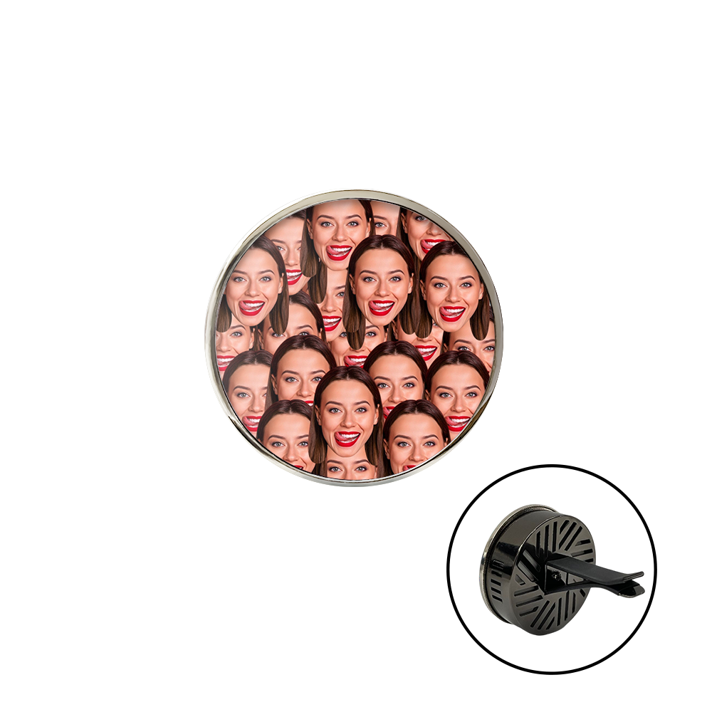 Custom Car Aromatherapy Essential Oil Diffuser Car Air Freshener Vent Clip - Gift For Him Her - Valentine's Day Birthday Gift