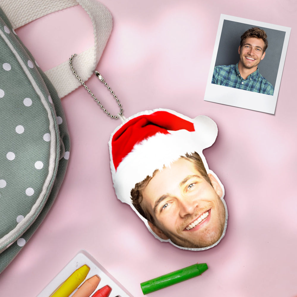 Custom Face Christmas Hat Ornament