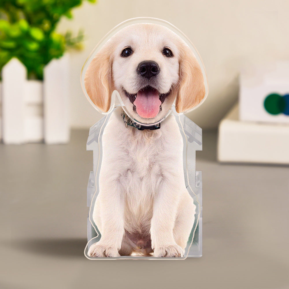 Custom Photo Automatic Shaking Head Car Or Home Desktop Decoration