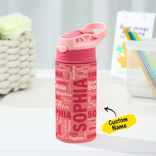 Personalized Name 12oz Water Bottle