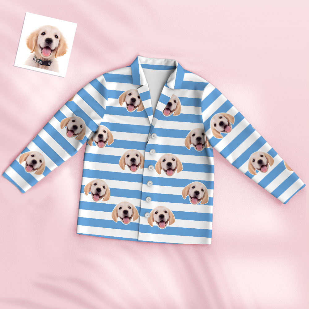 Custom Pet Face Pajama Set For Pet Lover