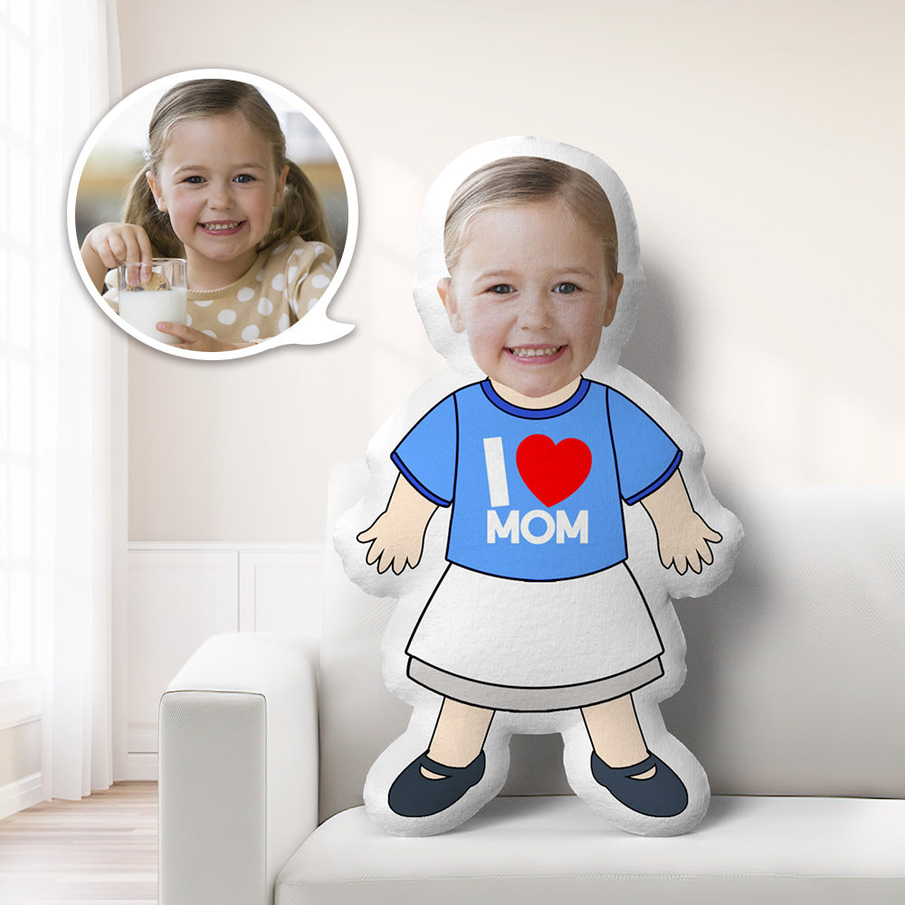 Custom Face Cute Style Shaped Pillow - furevermama