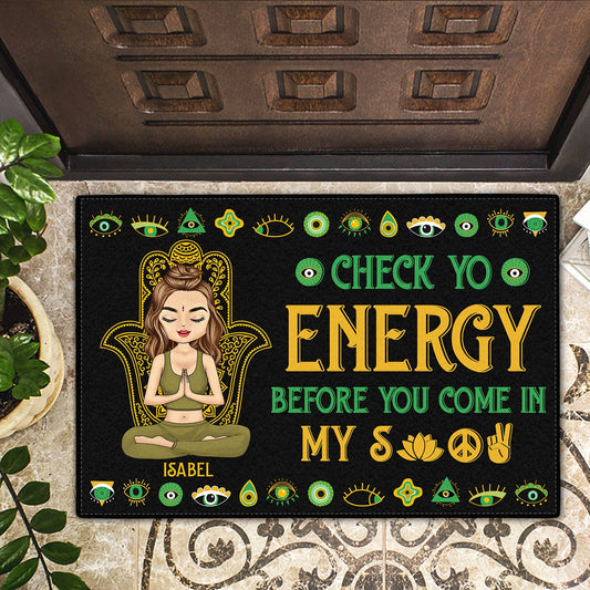 Personalized Doormat - Loving Gift For Mother, Yoga Lovers - furevermama