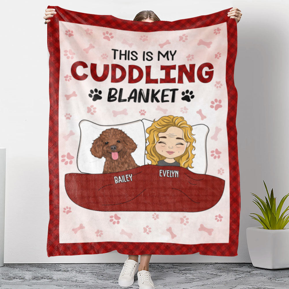 Personalized Dog / Cat Clipart Fleece Blanket - Loving Gift For Pet Lover - furevermama