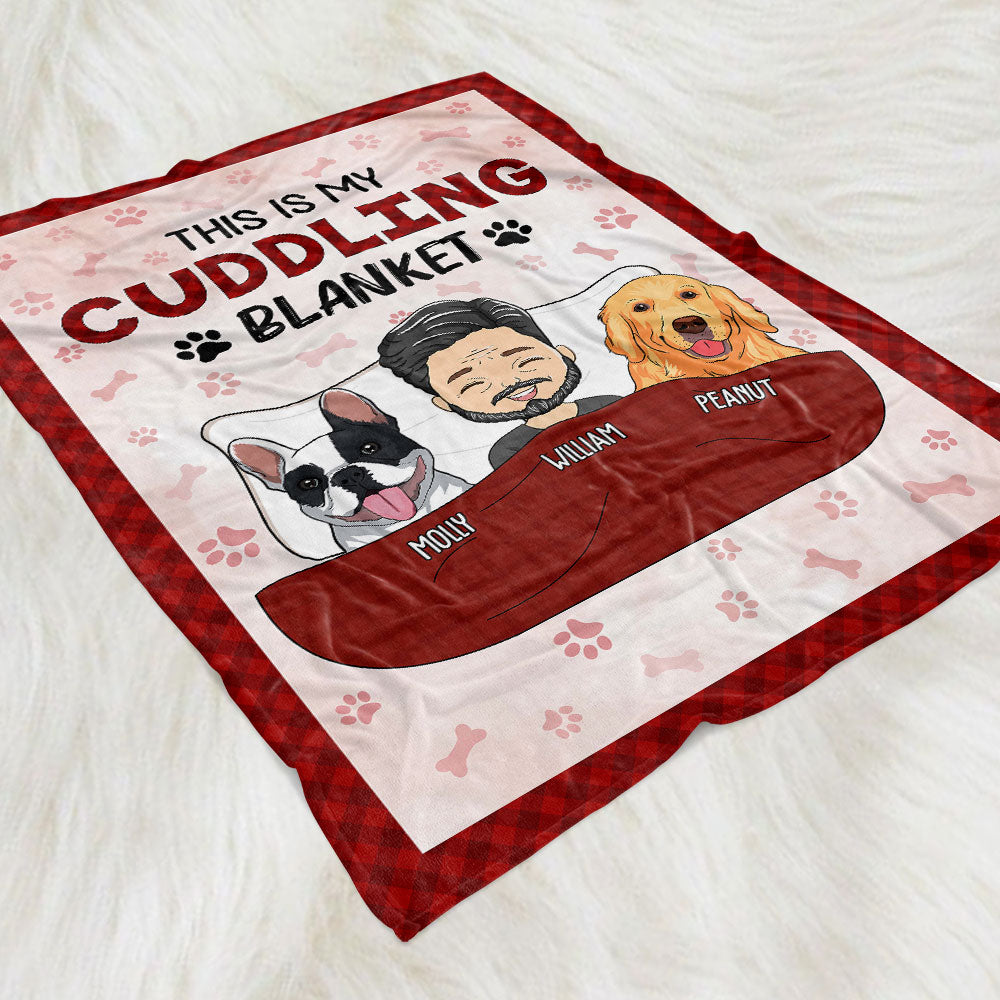 Personalized Dog / Cat Clipart Fleece Blanket - Loving Gift For Pet Lover - furevermama