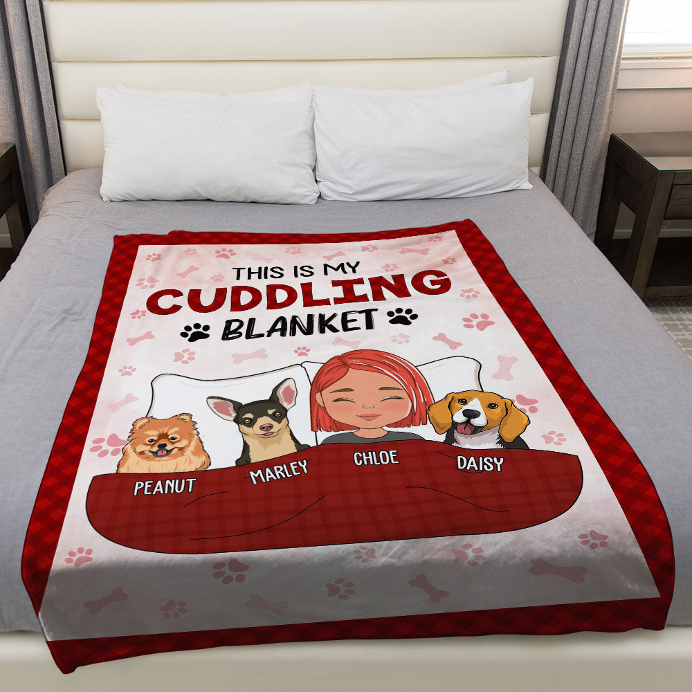 Personalized Dog / Cat Clipart Fleece Blanket - Loving Gift For Pet Lover - furevermama