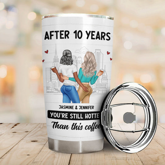 Couple After Years Hotter Than This Coffee - Gift For Couples - Personalized Tumbler - furevermama