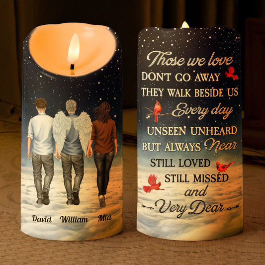 Personalized LED Memorial Candle