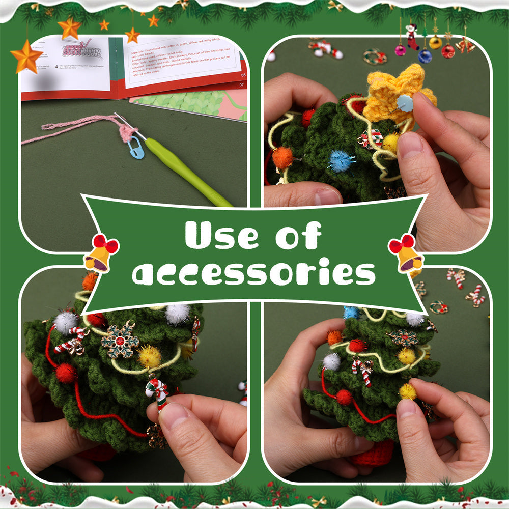 Christmas Tree DIY Crochet Kit for Beginners - furevermama