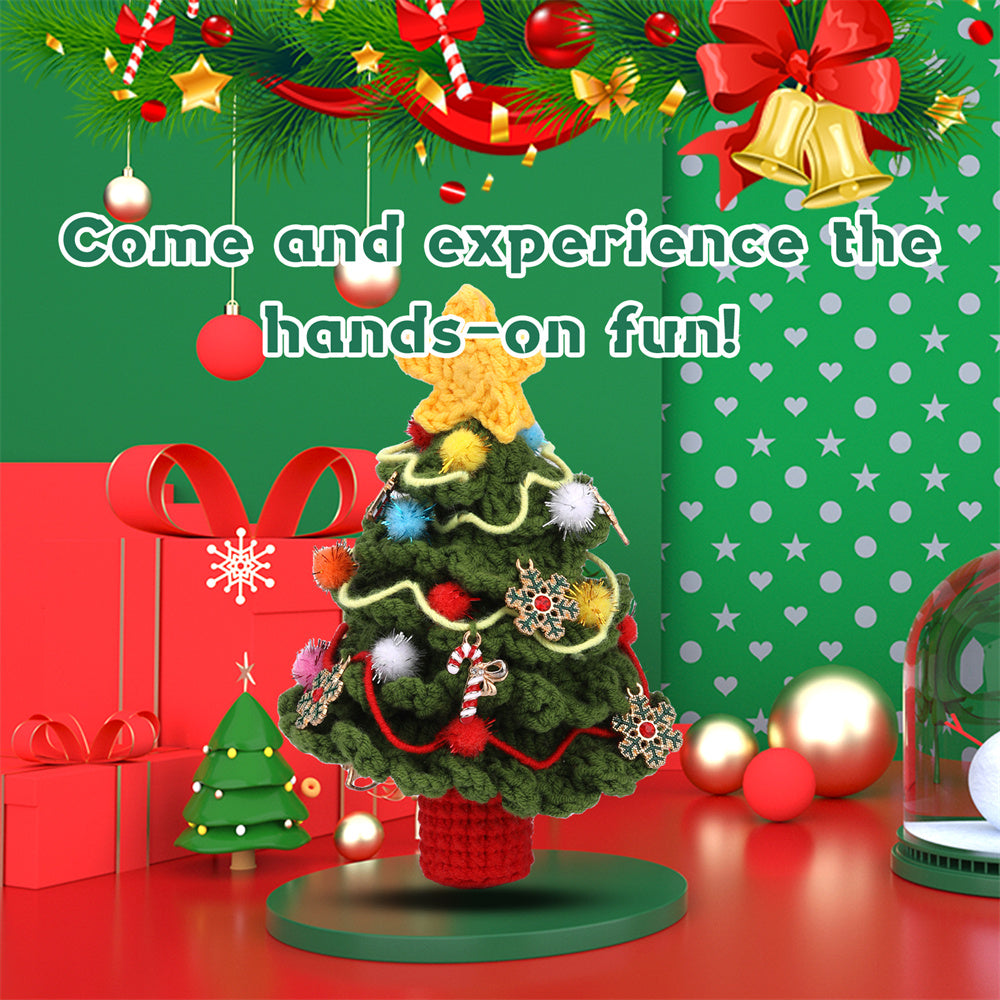 Christmas Tree DIY Crochet Kit for Beginners - furevermama