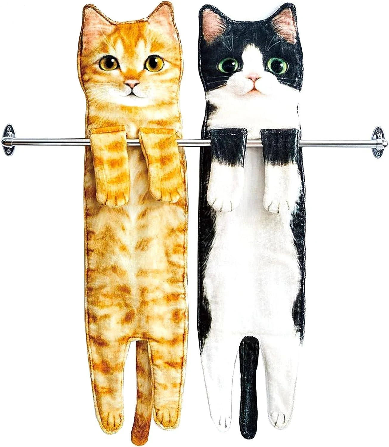 Cute Cat Face Towels - Gift For Cat Lovers - furevermama