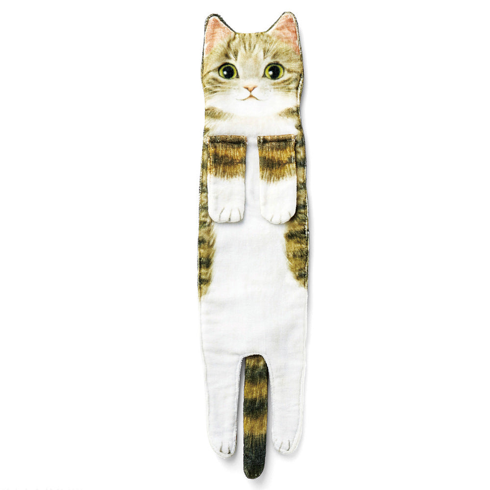 Cute Cat Face Towels - Gift For Cat Lovers - furevermama