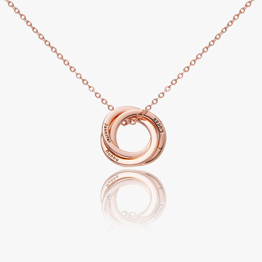Personalized Circle Name Necklace: A Gift From the Heart - furevermama