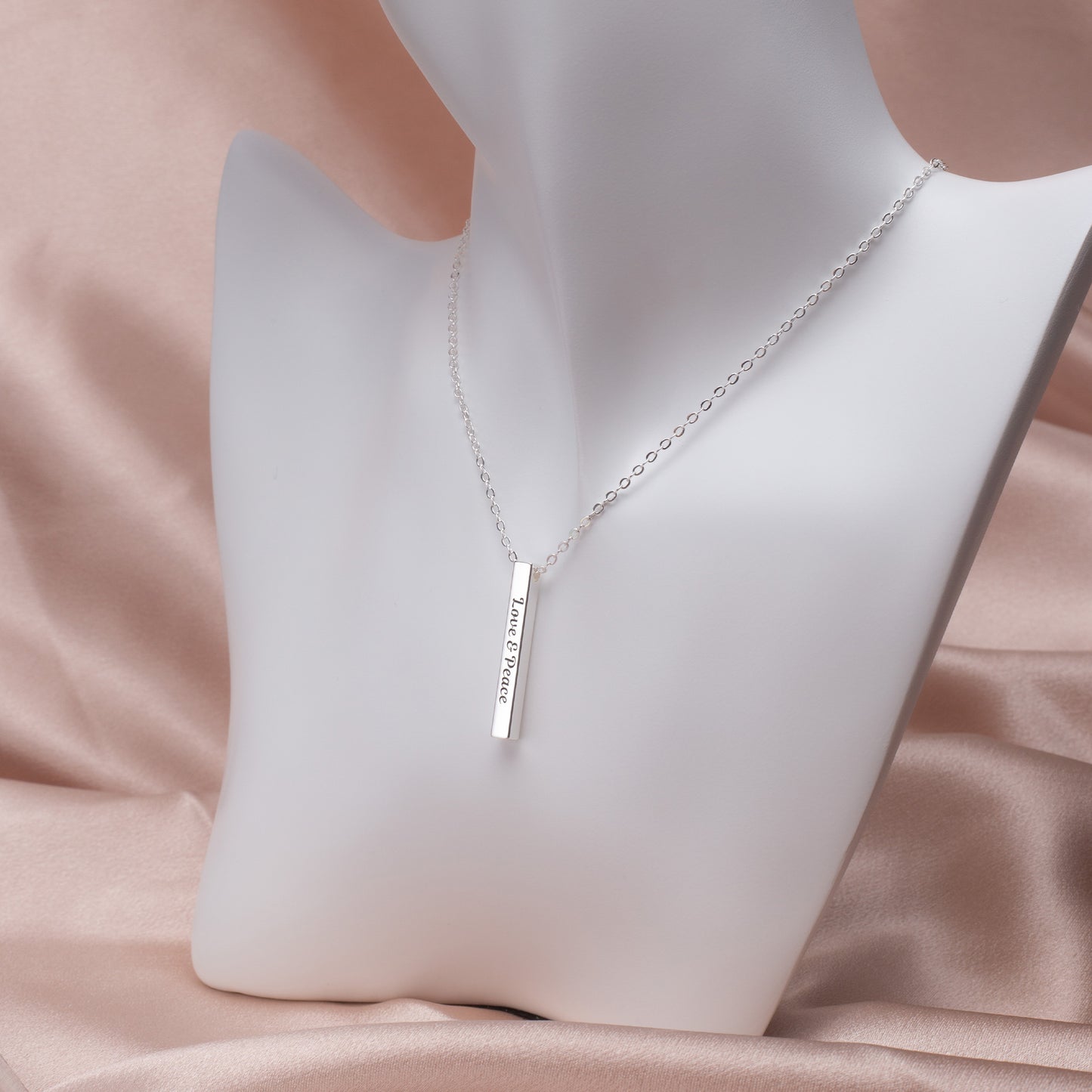 Classic Rectangle Pendant Necklace - Timeless Elegance - furevermama
